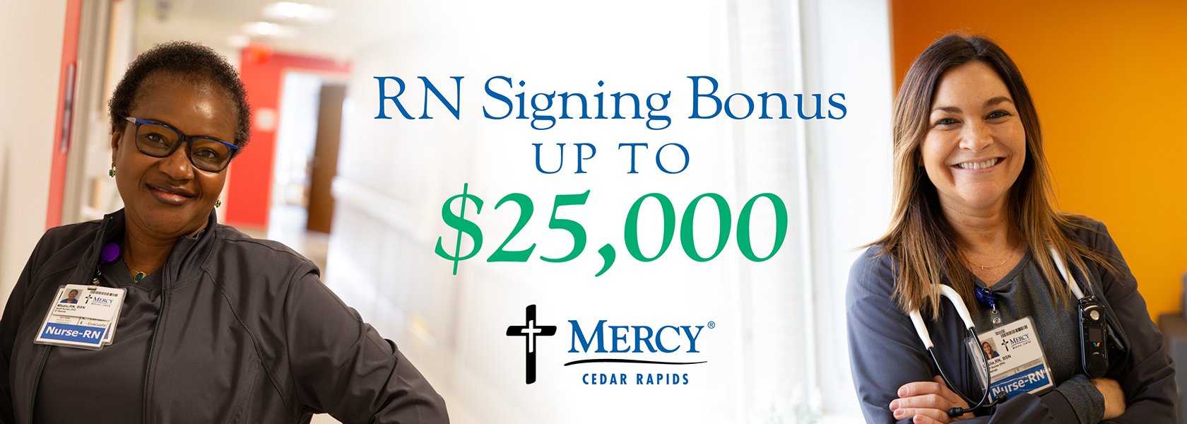 RN signing bonus up to $25,000