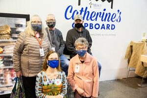 Catherine's Cupboard volunteers