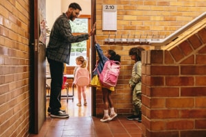 child going back to school